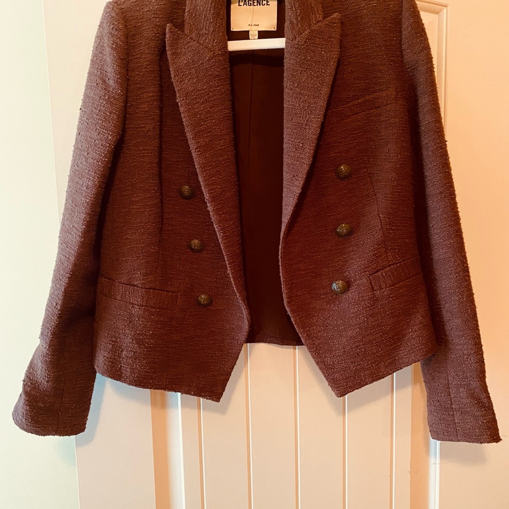 Women’s Brown Blazer Jacket